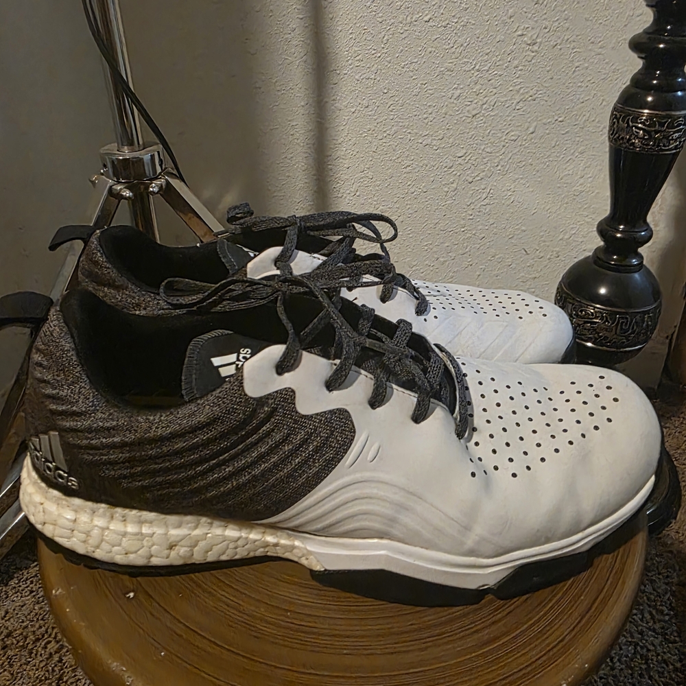 Adidas Black and White Sneakers - Picture 3 of 8